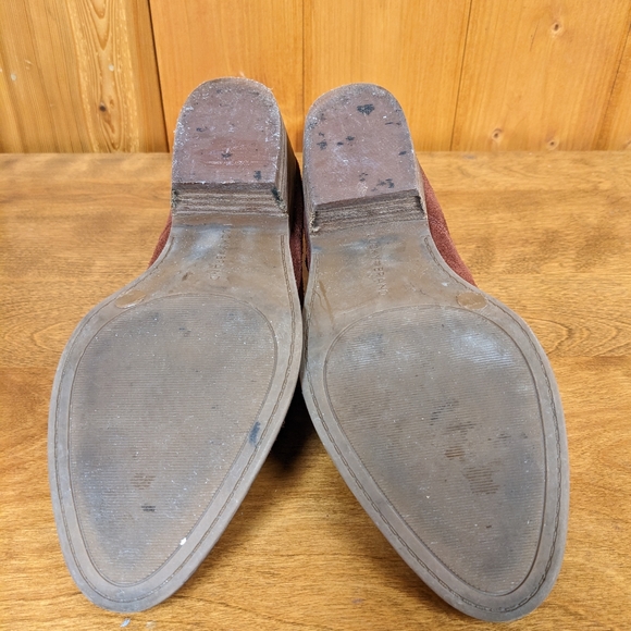 Lucky Brand Burgundy Ankle Boots - Picture 12 of 15